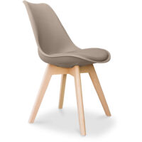 SEDIA NORDICA TORTORA