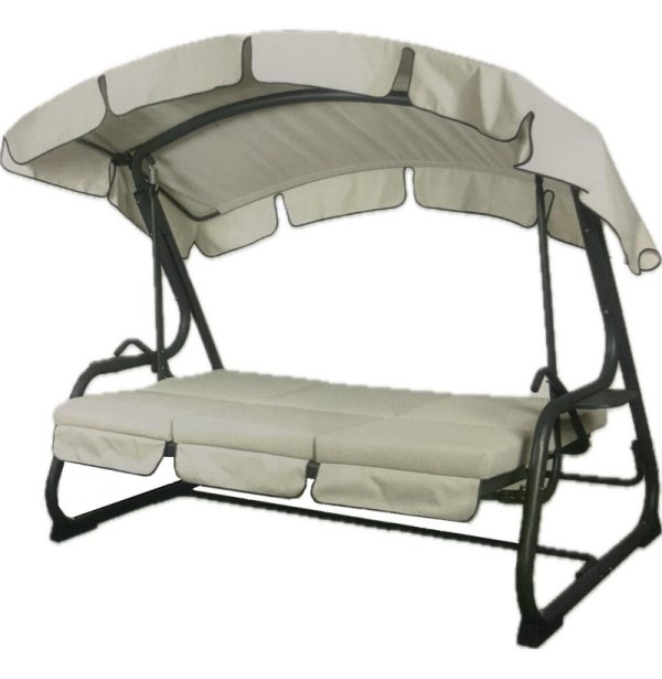 dondolo-dallas-4-posti-grigio-cuscino-ecru-chiaro DONDOLO DALLASS