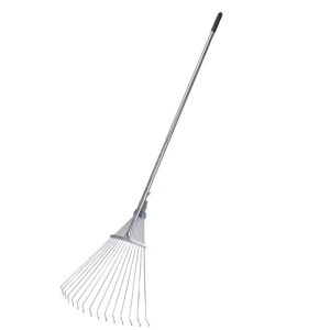 SCOPA RASTRELLO FOGLIE REGOLABILE MANICO ZINCATO Codice: 02228350