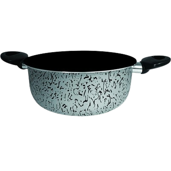 8034120760065 GREYSTONE CASSERUOLA 22CM 2MANICI