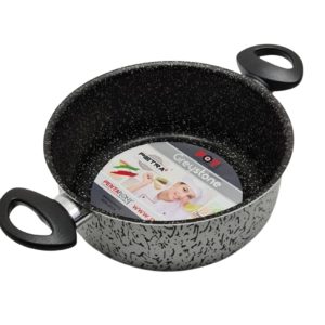8034120760072 GREYSTONE CASSERUOLA 24CM 2MANICI