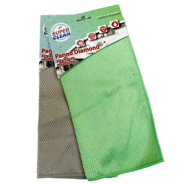PANNO DIAMOND MULTIUSO 30*30 SUPER CLEAN JB005