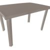TAVOLO CALAF RATTAN TORTORA 120X80X72
