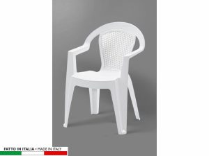 954191 SEDIA SOFIA RATTAN BIANCA