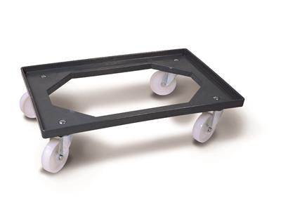 119_0390_1 CARRELLO CON RUOTE PORTACASSETTE PIZZA 60X40