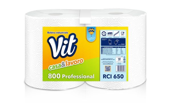 ASCIUGATUTTO  2 ROTOLI VIT CASA&LAVORO DUE VELI