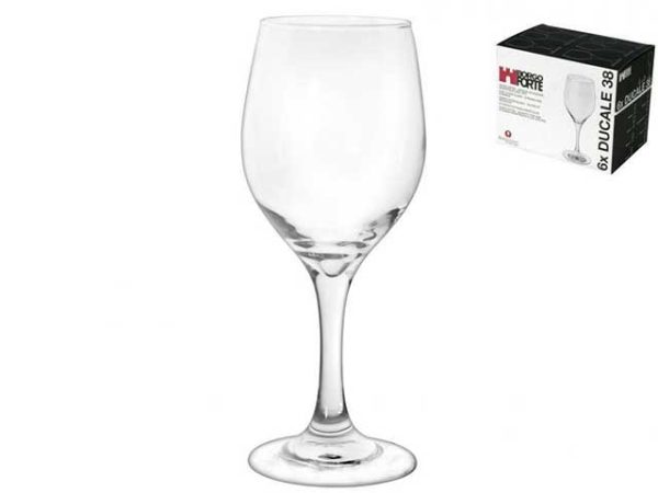 8002713097812DUCALECALICE386pz11098639 (1) CALICE VINO ROSSO DUCALE CL.38 CONF.6 PZ