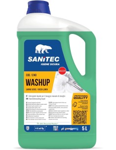 DETERGENTE LAVAPIATTI LIMONE LT.5 SANITEC