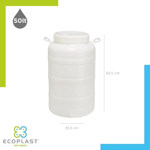 51qmD3kqMdL._AC_SX679_ FUSTO PLASTICA LT.50 BOCCA LARGA