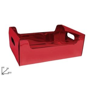 8053482303109 CASSETTA CARTONE ROSSO 40,5X29X15