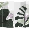 PARAVENTO FOGLIE VERDE 3 ANTE 120X2,5X180H