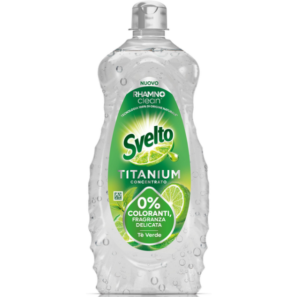 SVELTO DETERSIVO PIATTI ML.650 TE' VERDE