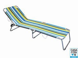 LETTINO MARE RIGHE POLIESTERE 187X55X24