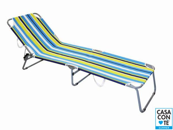 LETTINO MARE RIGHE POLIESTERE 187X55X24