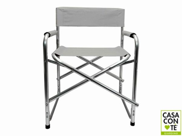 SEDIA REGISTA GRIGIO POLIESTERE  55X47X78