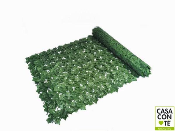 SIEPE ARTIFICIALE EDERA + MARGHERITE 100X300