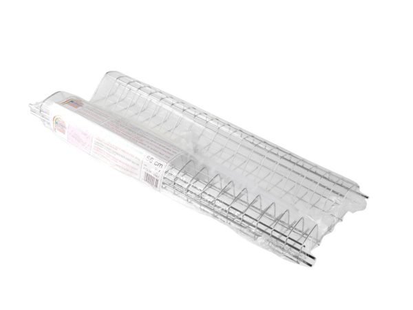 56x23 SCOLAPIATTI CROMATO CM.56X23 CON SUPPORTI FILTEX