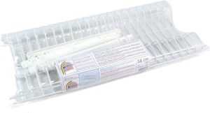 56x23 SCOLAPIATTI PLASTIFICATO CM.56X23 CON SUPPORTI FILTEX