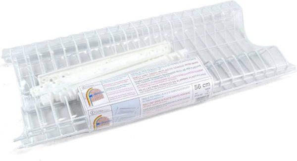 56x23 SCOLAPIATTI PLASTIFICATO CM.56X23 CON SUPPORTI FILTEX