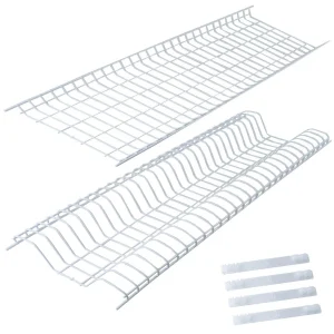 76x23 SCOLAPIATTI PLASTIFICATO CM.86X23 CON SUPPORTI FILTEX