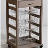 CARRELLO VESUVIO CON CASSETTO ROVERE