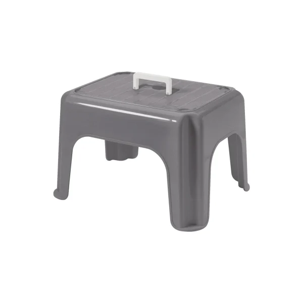 sgabello-dumbo-con-maniglia-grafite SGABELLO MEDIO 35X27X H.24 CON MANIGLIA TONTARELLI