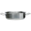 CASSERUOLA BASSA 2 MANICI CM.50 ALTEZZA CM.16 CAPACITA' LT.31,6 INDUZIONE PIAZZA