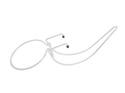 454_0032_1 PORTASECCHIELLO FILO NERO FILTEX BIANCO
