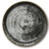 PIATTO PIZZA CM.33 NAPOLI BLACK ROUND SATURNIA
