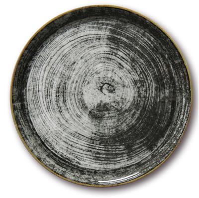 603_0711_1 PIATTO PIZZA CM.33 NAPOLI BLACK ROUND SATURNIA