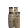 BICCHIERE CAFFE' IN CARTONCINO  ML.75  CONFEZ.DA 50PZ