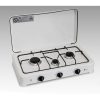 FORNELLO A GAS 3 FUOCHI 60x33x12h