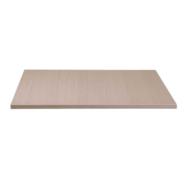 TOP TAVOLO NOBILITATO ROVERE MEDUSA  CM.80X80X1,8
