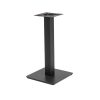 BASE TAVOLO ACCIAIO JAMIE COLORE NERO QUADRO CM. 40X40H72  DIMENSIONE TUBO 8X8