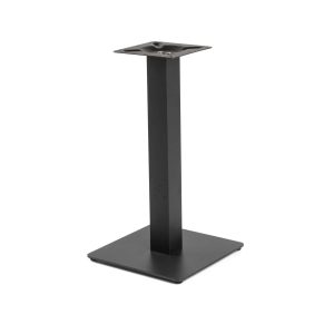 BASE TAVOLO ACCIAIO JAMIE COLORE NERO QUADRO CM. 40X40H72  DIMENSIONE TUBO 8X8
