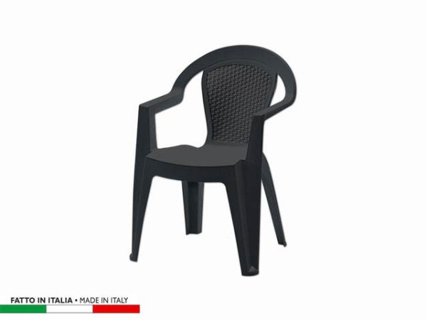 954215 SEDIA SOFIA RATTAN ANTRACITE