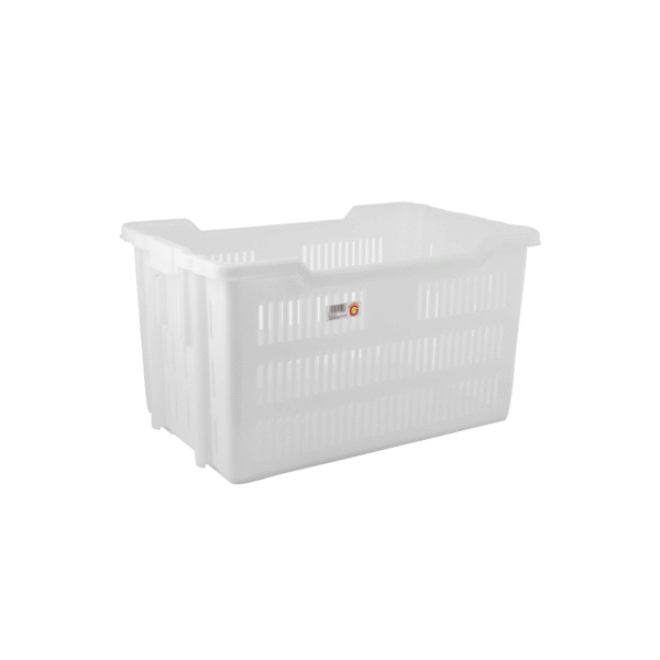 Giganplast-Cassetta-Transport-Container-Duraflex-Forata-Bianca-50x40x30-cm-600x600 TRANSPORT CONTAINER NEUTRO DURAFLEX 75X50X42 GIGANPLAST