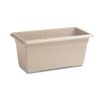 FIORIERA MEDITERRANEO CON SOTTOCASSETTA CM.100 BIANCO TRAVERTINO