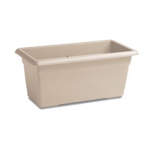 FIORIERA MEDITERRANEO CON SOTTOCASSETTA CM.100 BIANCO TRAVERTINO