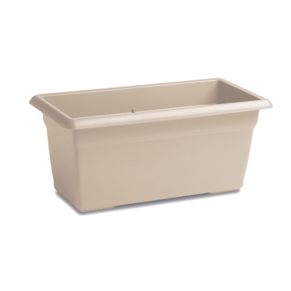 FIORIERA MEDITERRANEO CON SOTTOCASSETTA CM.100 BIANCO TRAVERTINO