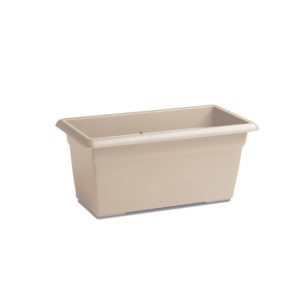 FIORIERA MEDITERRANEO CON SOTTOCASSETTA CM.80 BIANCO TRAVERTINO