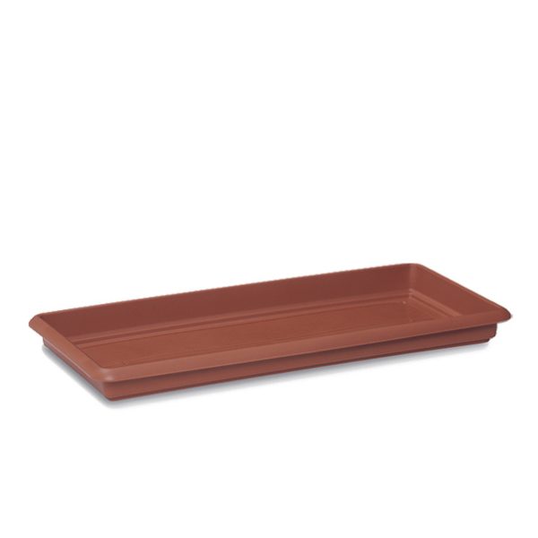 FIORIERA MEDITERRANEO CON SOTTOCASSETTA CM.60 TERRACOTTA
