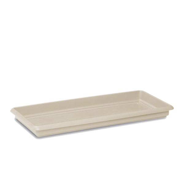 FIORIERA MEDITERRANEO CON SOTTOCASSETTA CM.100 BIANCO TRAVERTINO