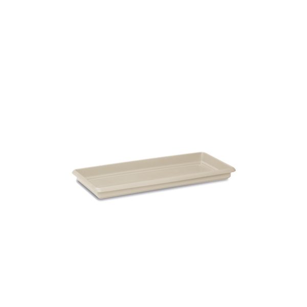 FIORIERA MEDITERRANEO CON SOTTOCASSETTA CM.60 BIANCO TRAVERTINO