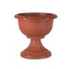 CALICE FIORI PLASTICA VENEZIA CM.26 TERRACOTTA