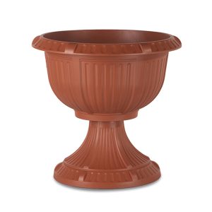 CALICE FIORI PLASTICA VENEZIA CM.32 TERRACOTTA