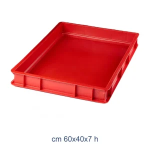 cassetta-porta-impasto-chiusa-cm-60x40x7-h-rosso CASSETTA PER PIZZA SERVICE 60X40X7 CHIUSA ROSSA - POLIETILENE GIGANPLAST