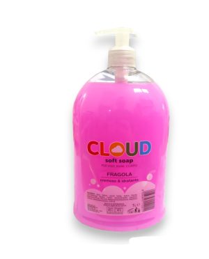 SAPONE LIQUIDO LT.1 FRAGOLA CLOUD