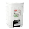 PATTUMIERA BAGNO DOMUS LT.6 BIANCA