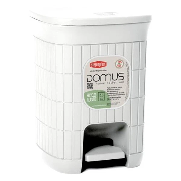 s-l1600 (1) PATTUMIERA BAGNO DOMUS LT.6 BIANCA